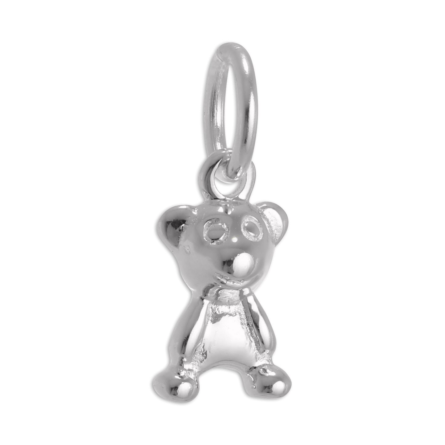 Sterling Silver Teddy Bear Charm