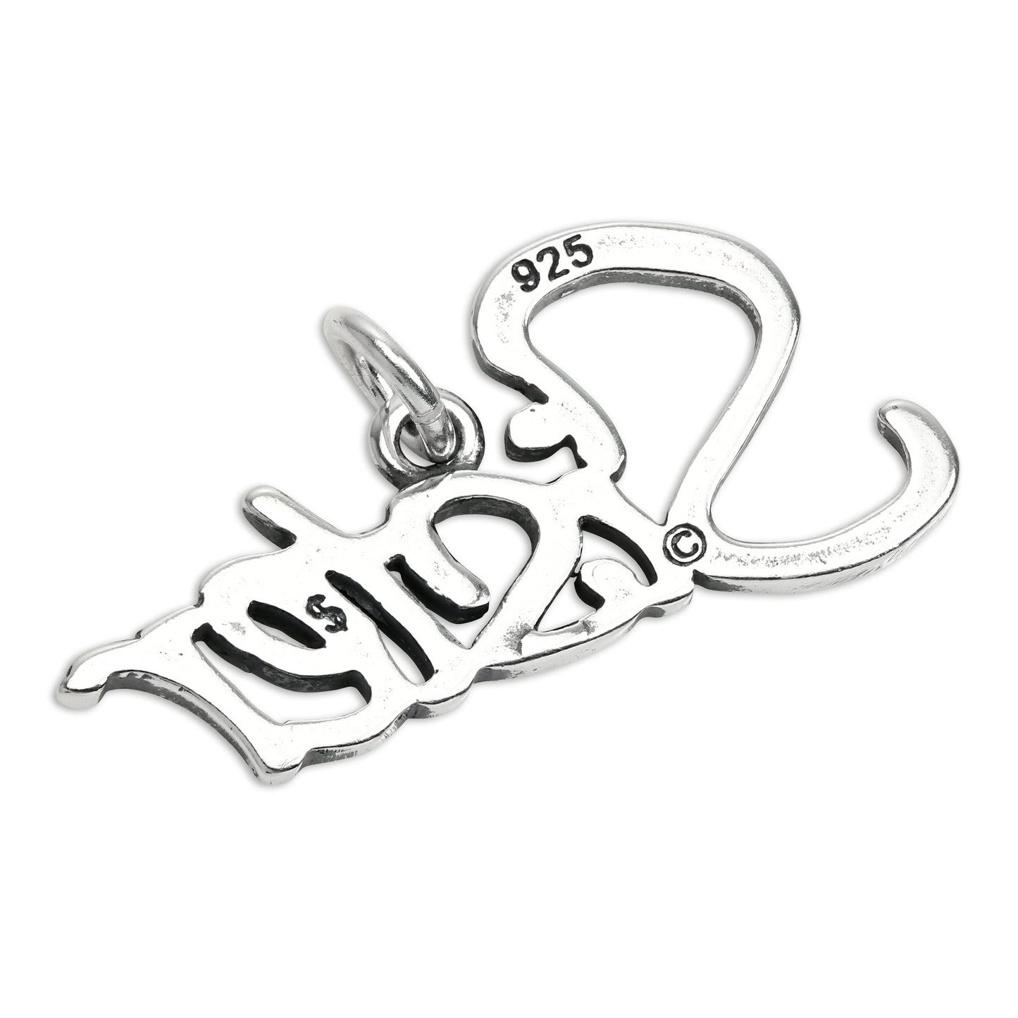 Sterling Silver Sister Charm