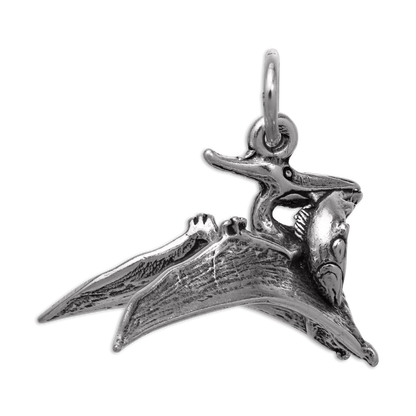 Sterling Silver 3D Pterodactyl Charm