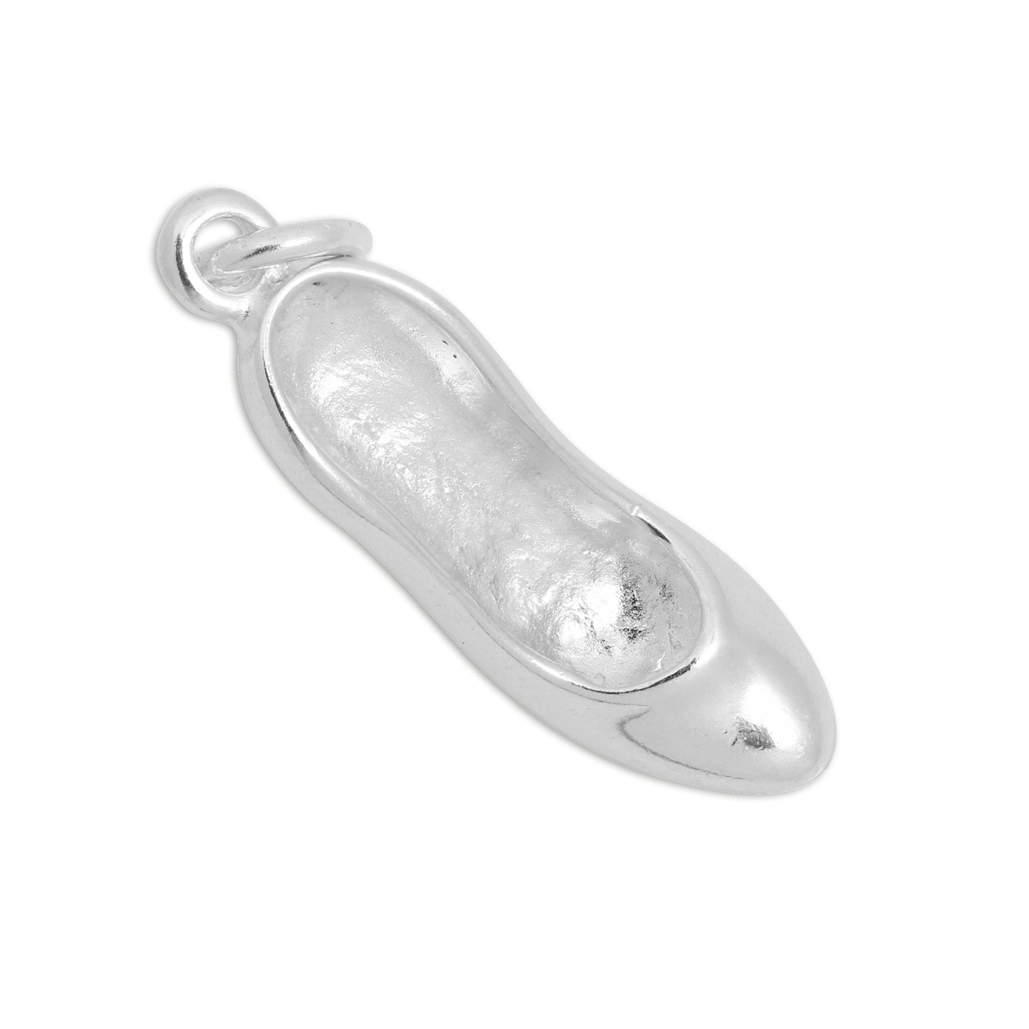 Sterling Silver Large High Heel Shoe Charm