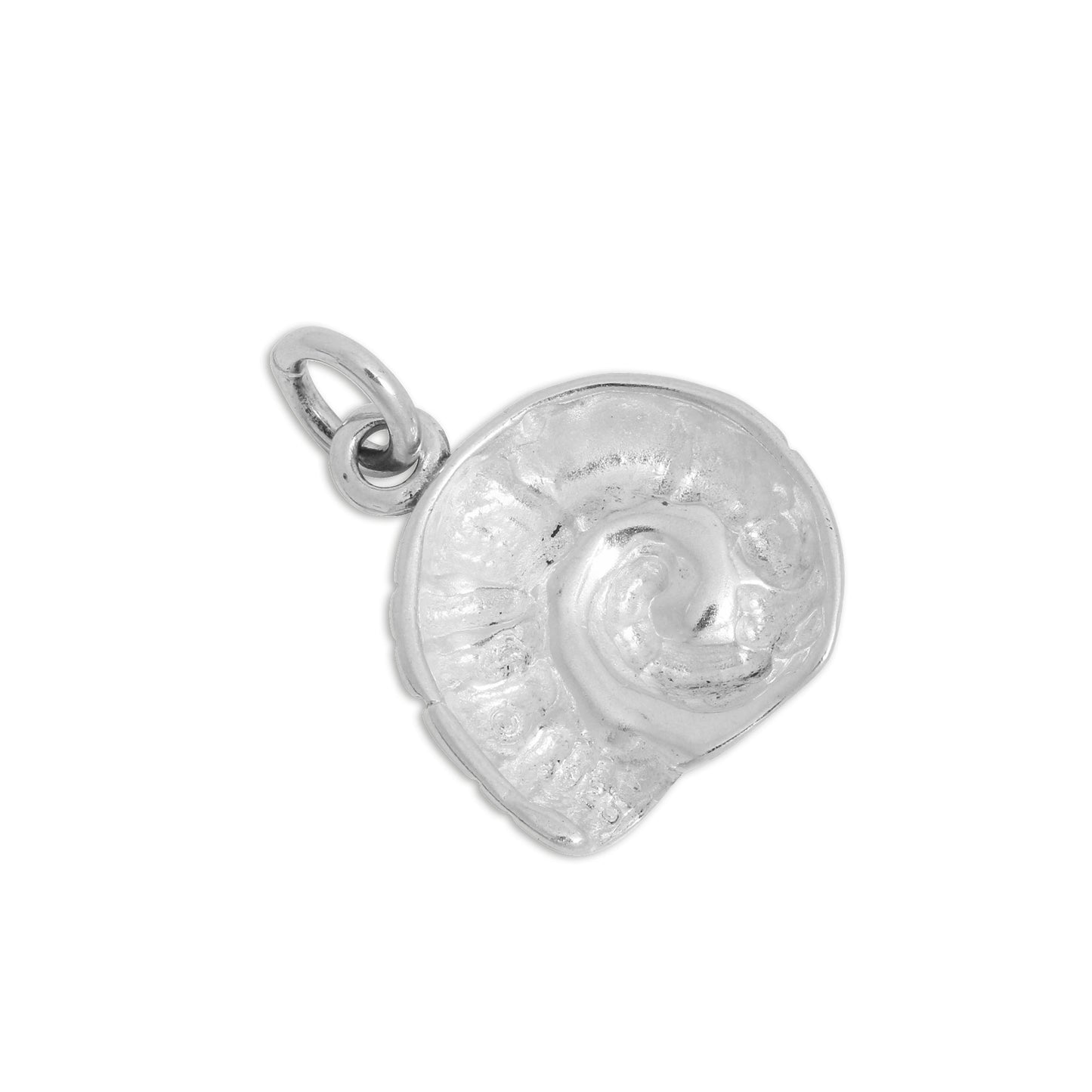 Sterling Silver Nautilus Sea Shell Charm