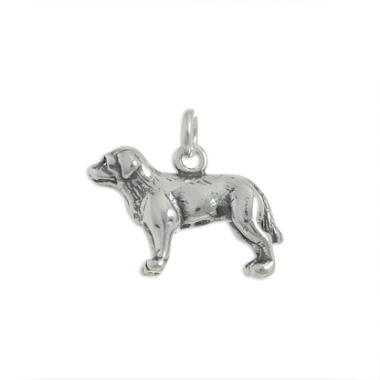 Sterling Silver Labrador Dog Charm
