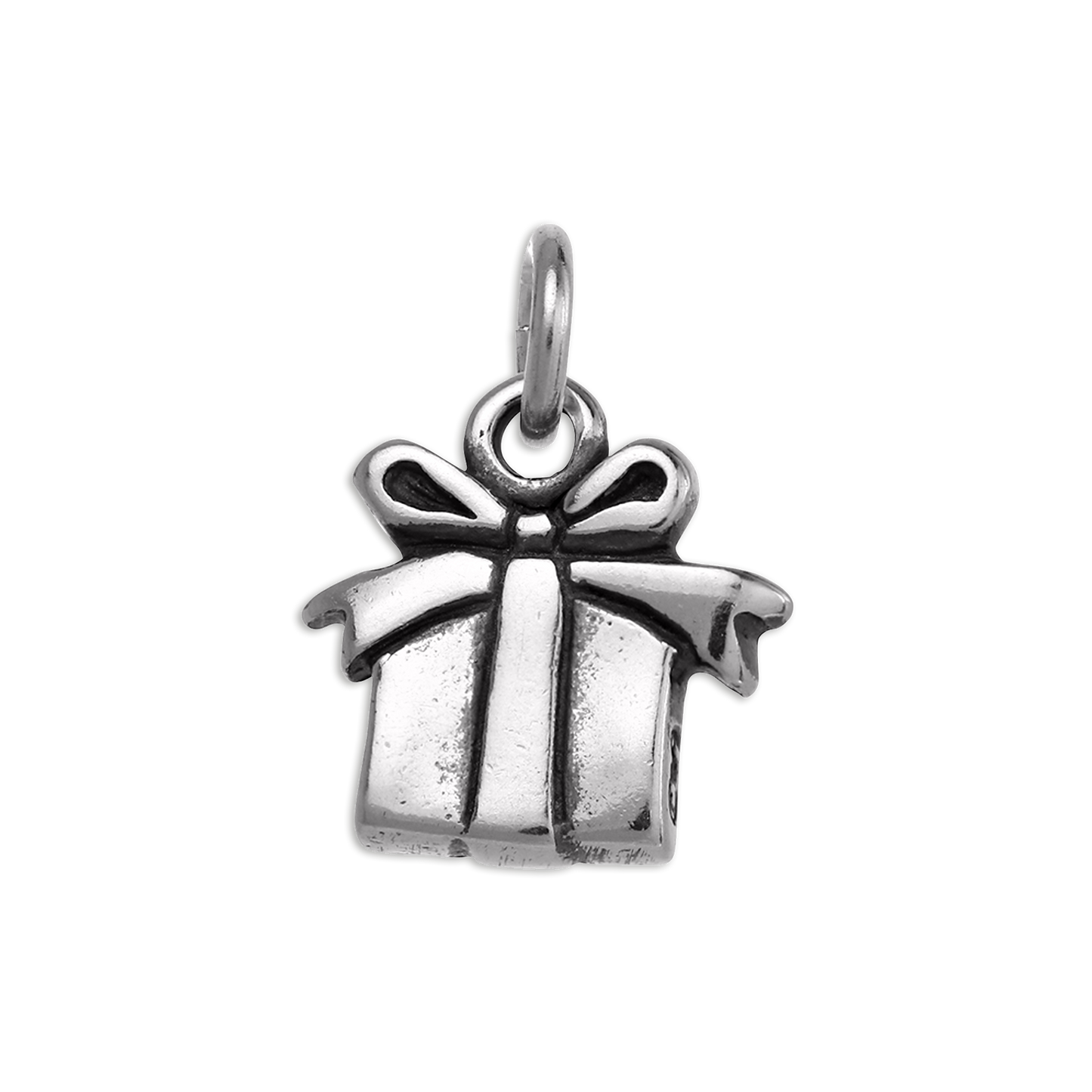 Sterling Silver Present Charm