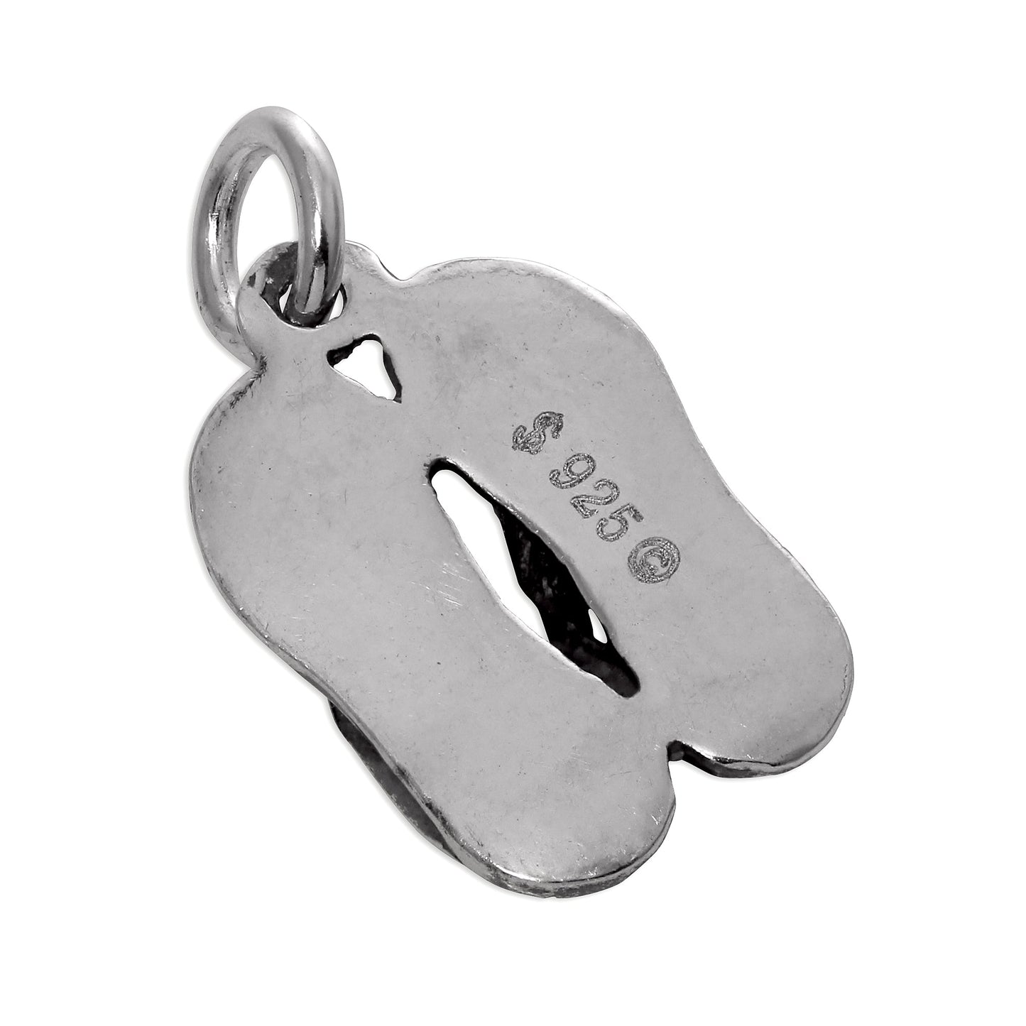 Sterling Silver Pair of Sandals Charms