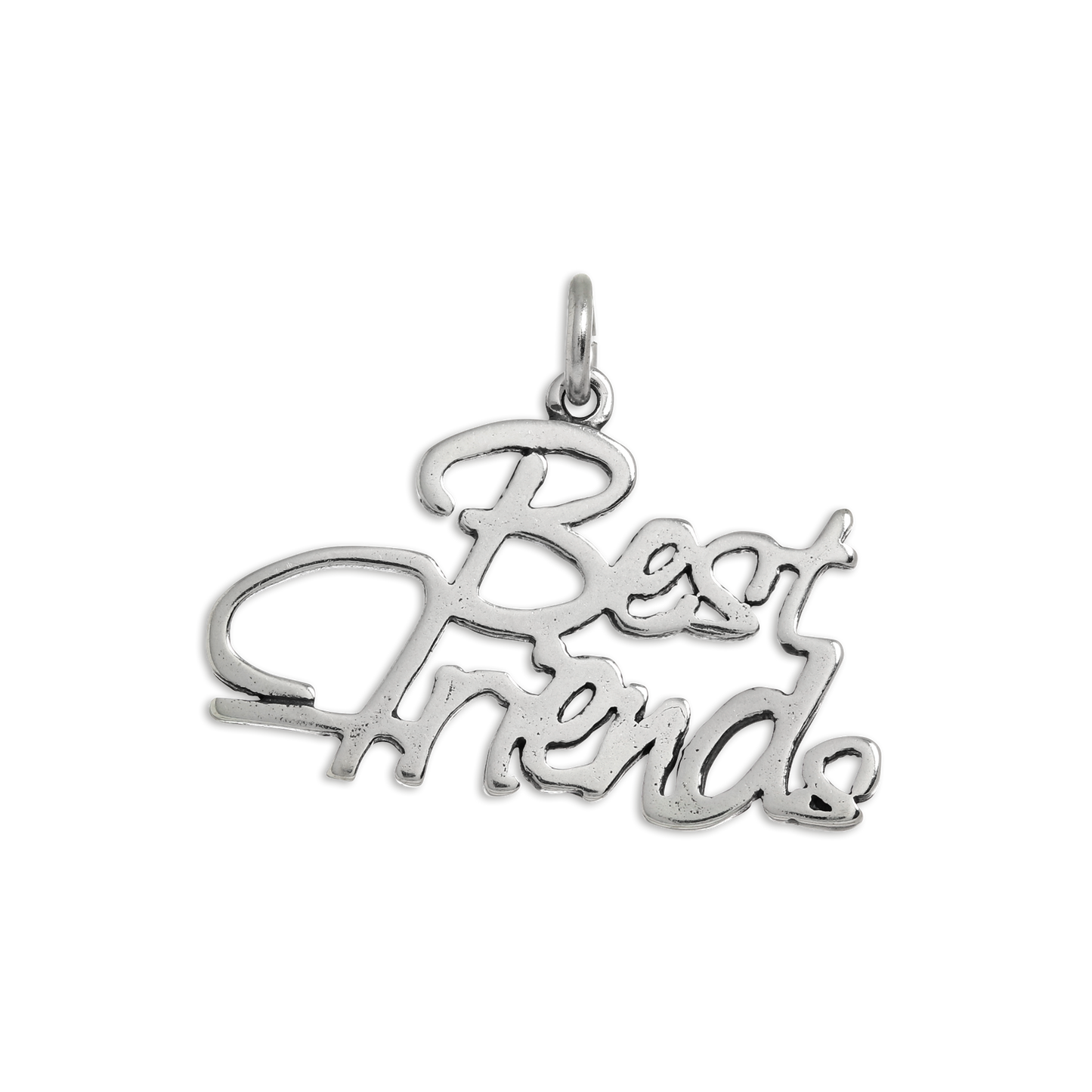 Sterling Silver Best Friends Charm