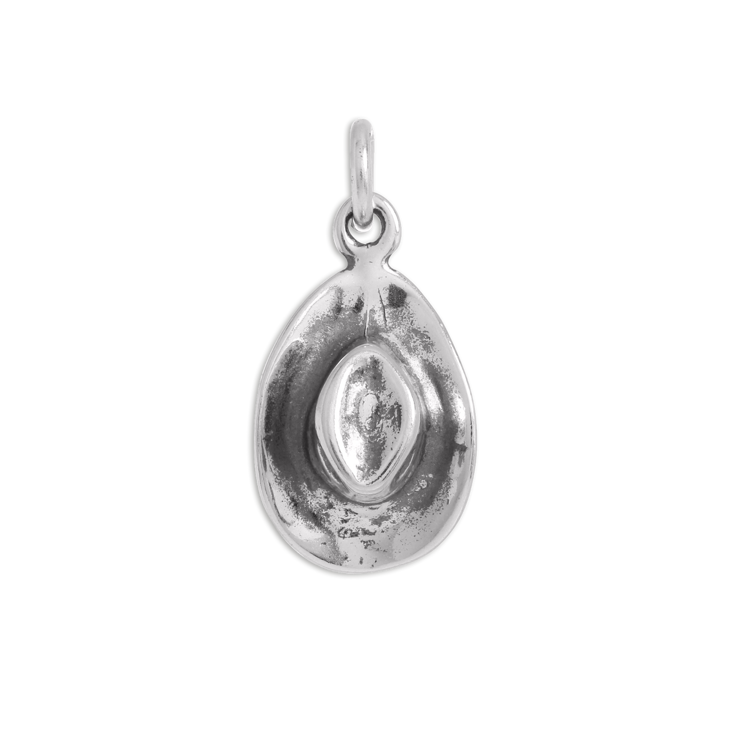 Sterling Silver Cowboy Hat Charm