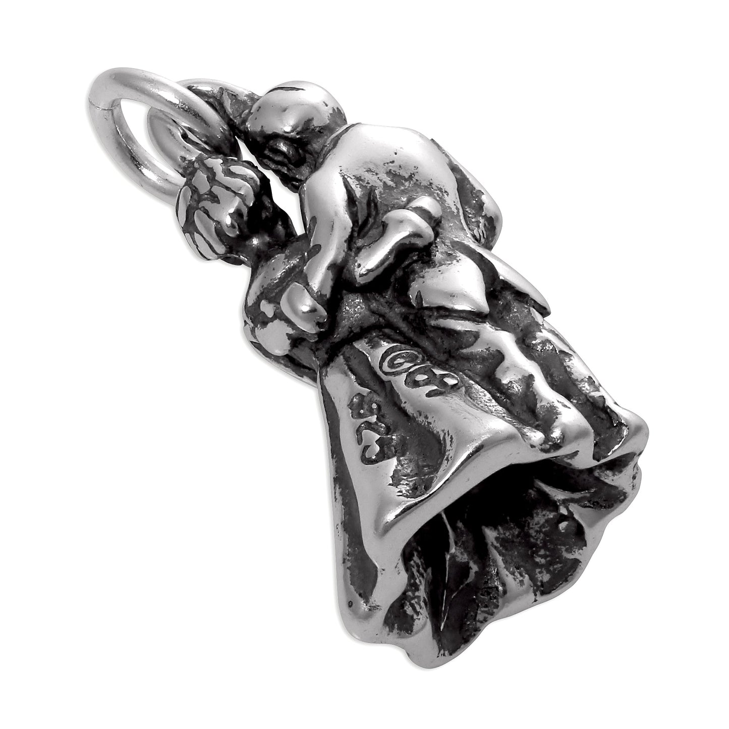 Sterling Silver Bride & Groom Charm