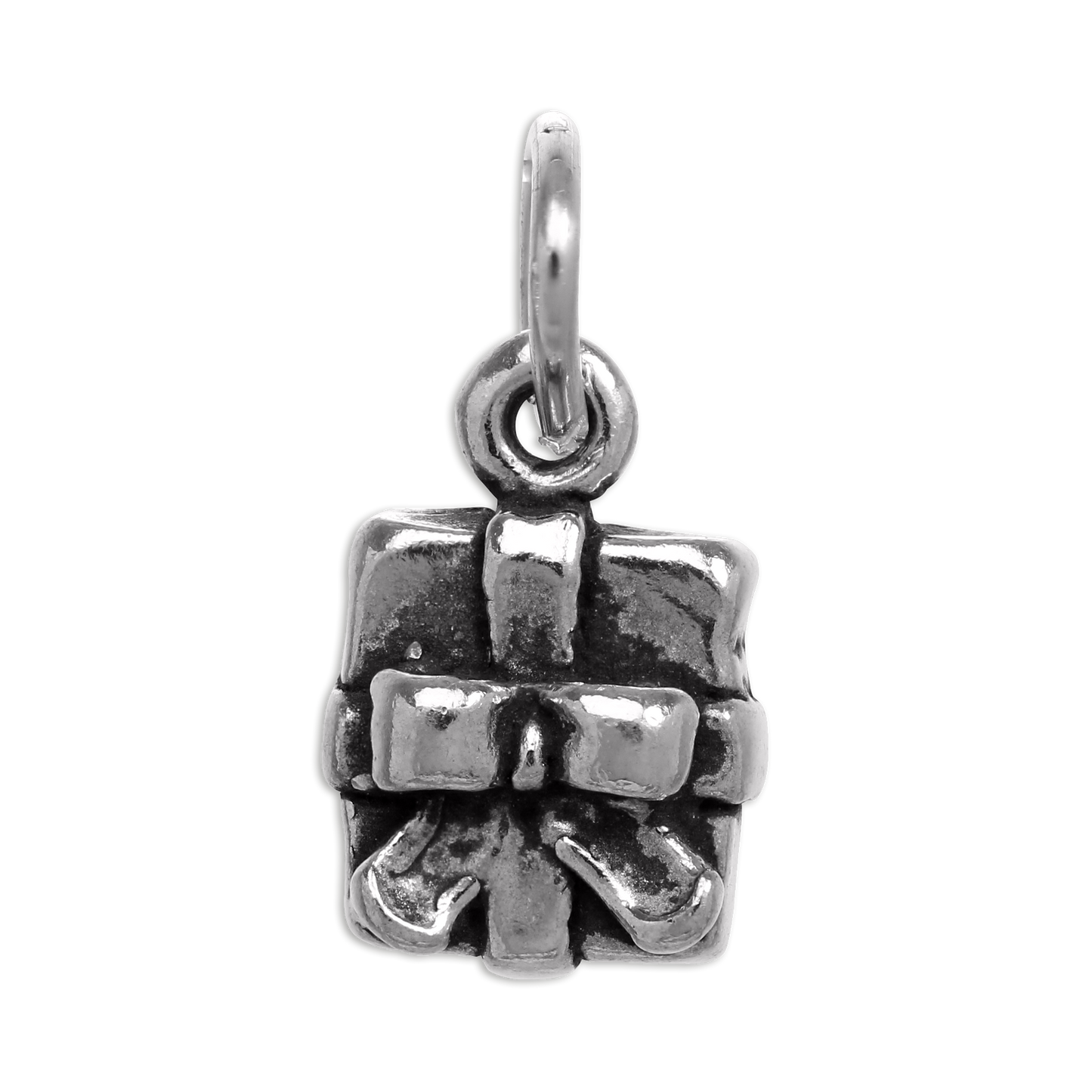 Sterling Silver Present Charm