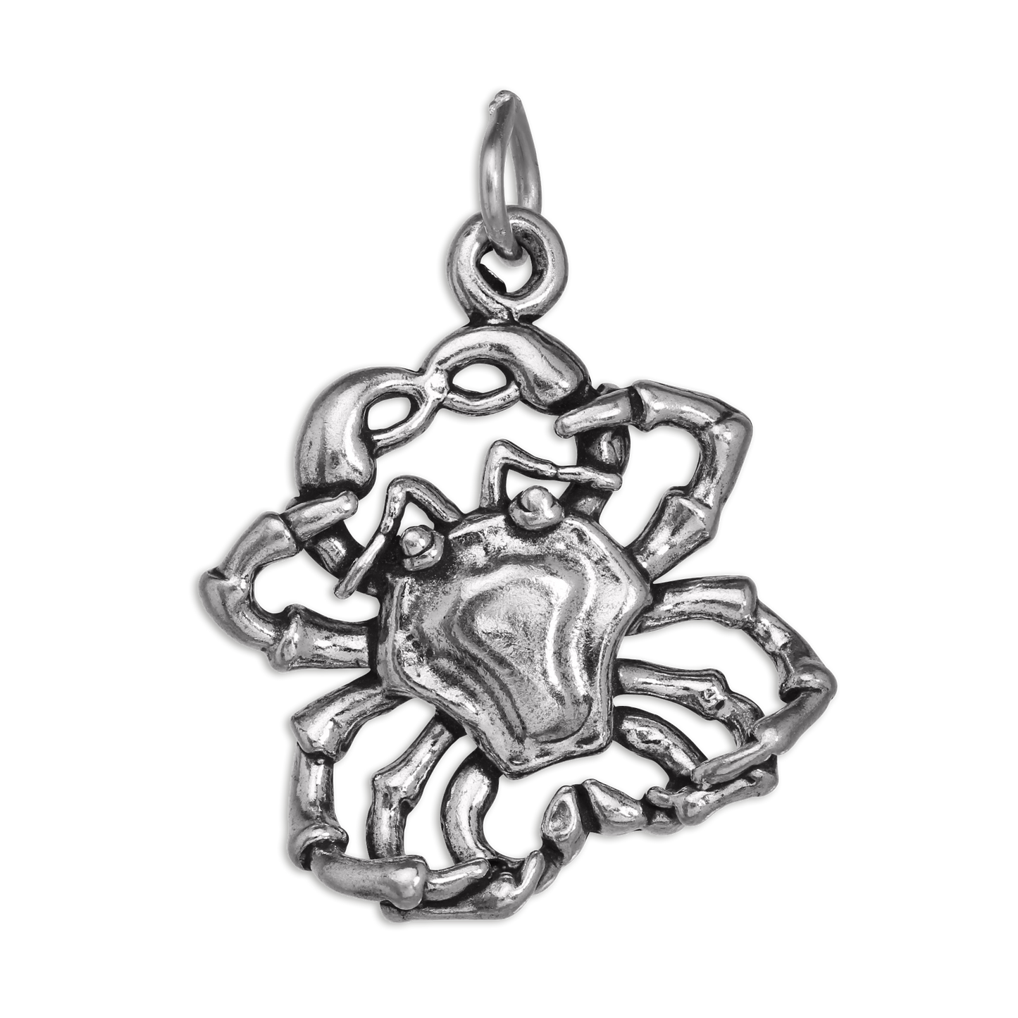 Sterling Silver Cancer Crab Charm