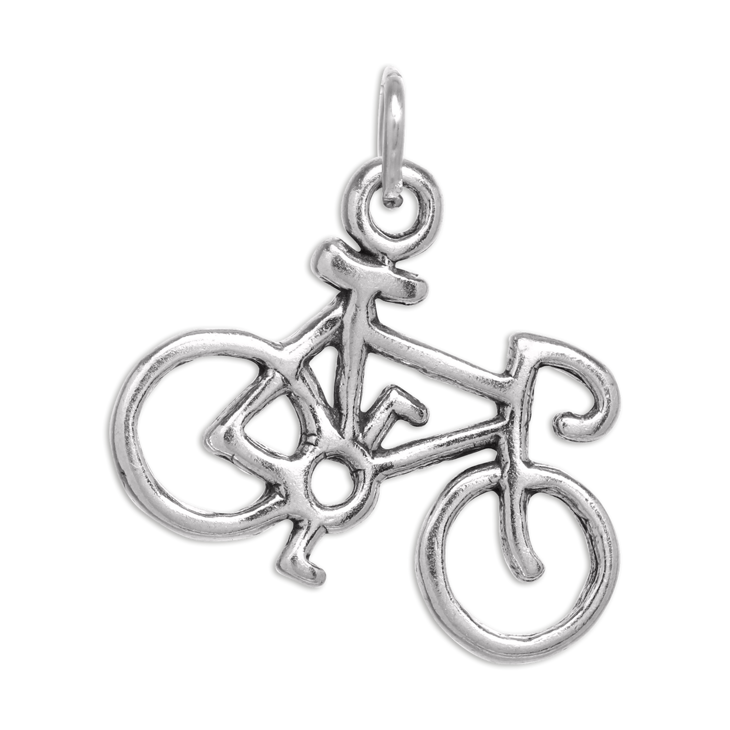 Sterling Silver Bicycle Charm