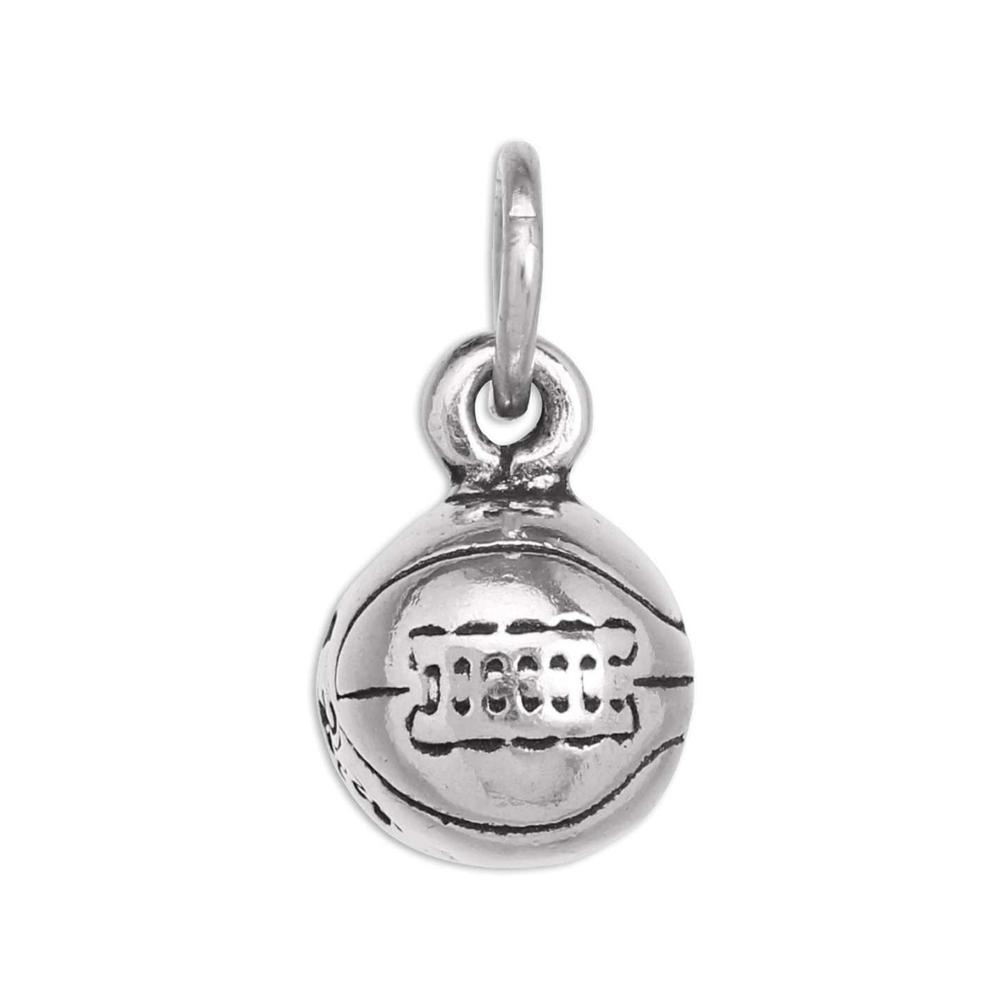 Sterling Silver Basketball Ball Charm