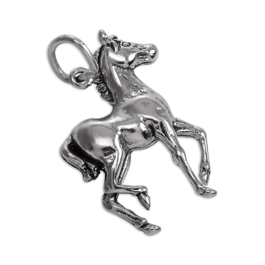Sterling Silver Pony Charm