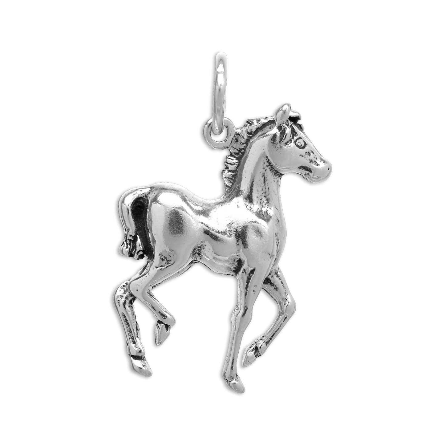 Sterling Silver Pony Charm