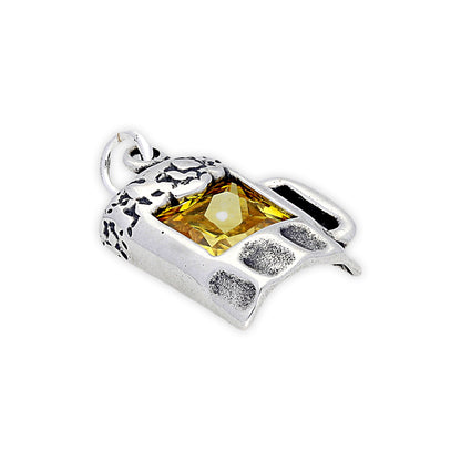 Sterling Silver Pint of Beer Charm