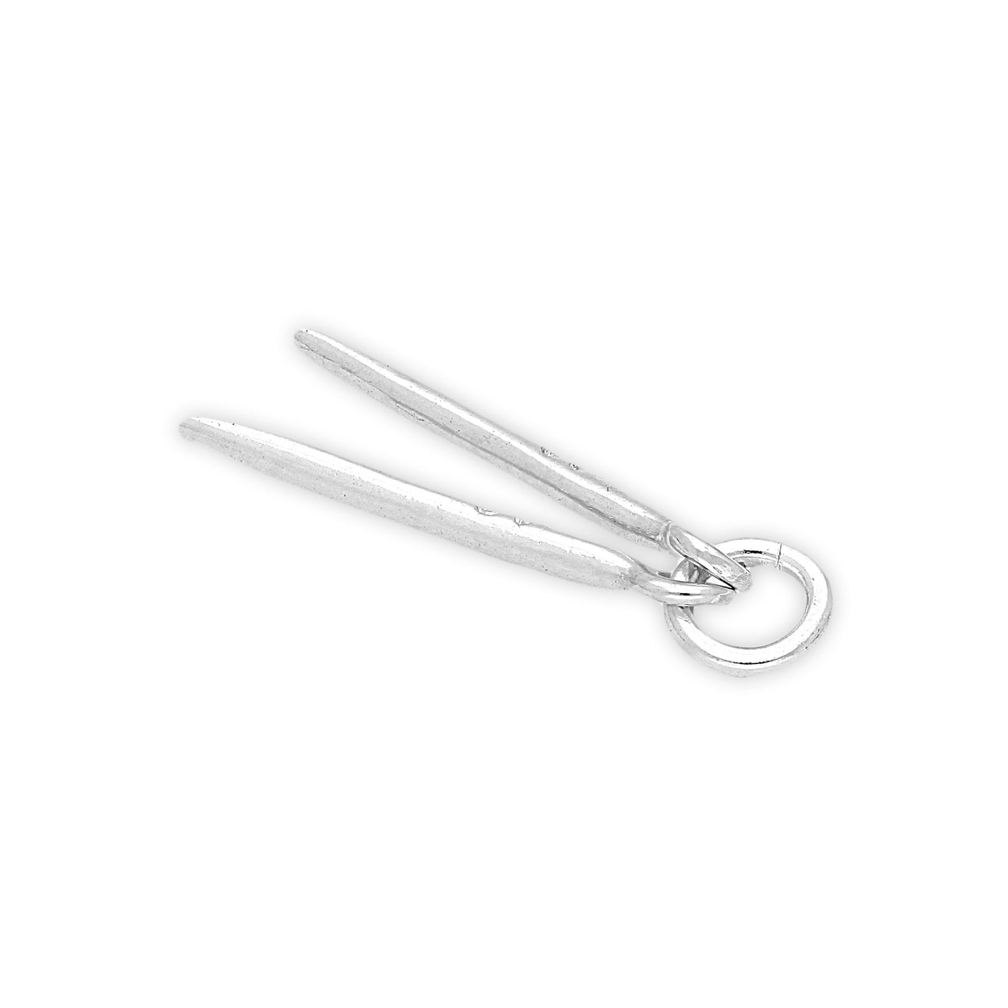 Sterling Silver Drum Sticks Charm