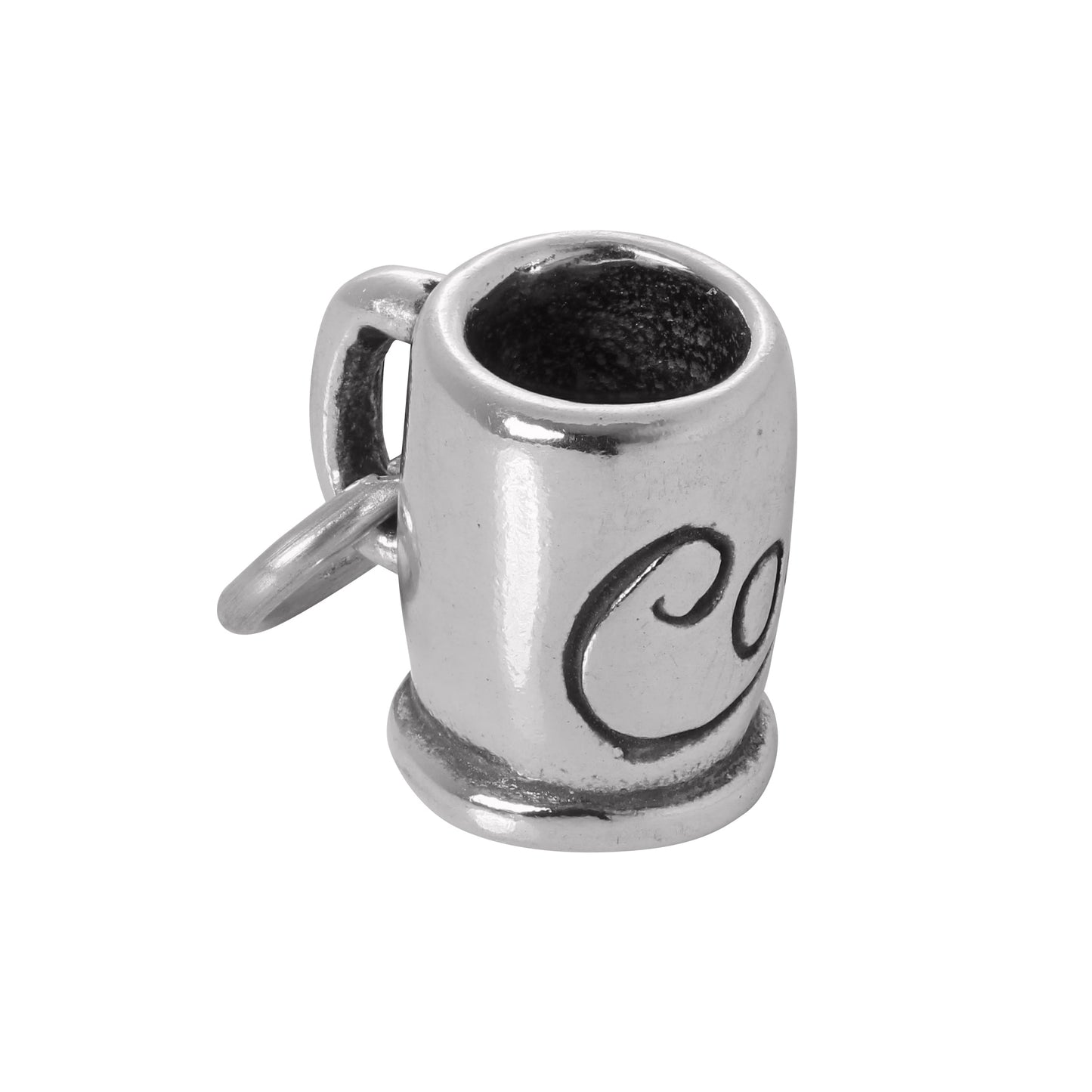 Sterling Silver Coffee Cup Charm