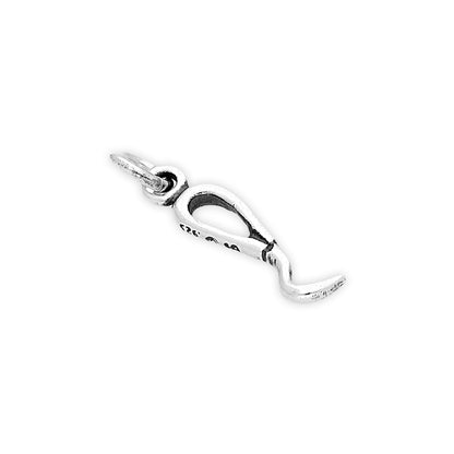 Sterling Silver Horse Hoof Pick Charm