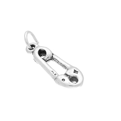 Sterling Silver Safety Pin Charm