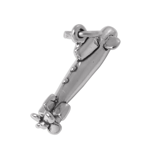 Sterling Silver 3D Submarine Charm