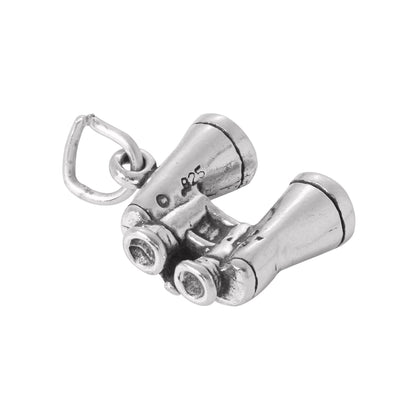Sterling Silver Binoculars Charm