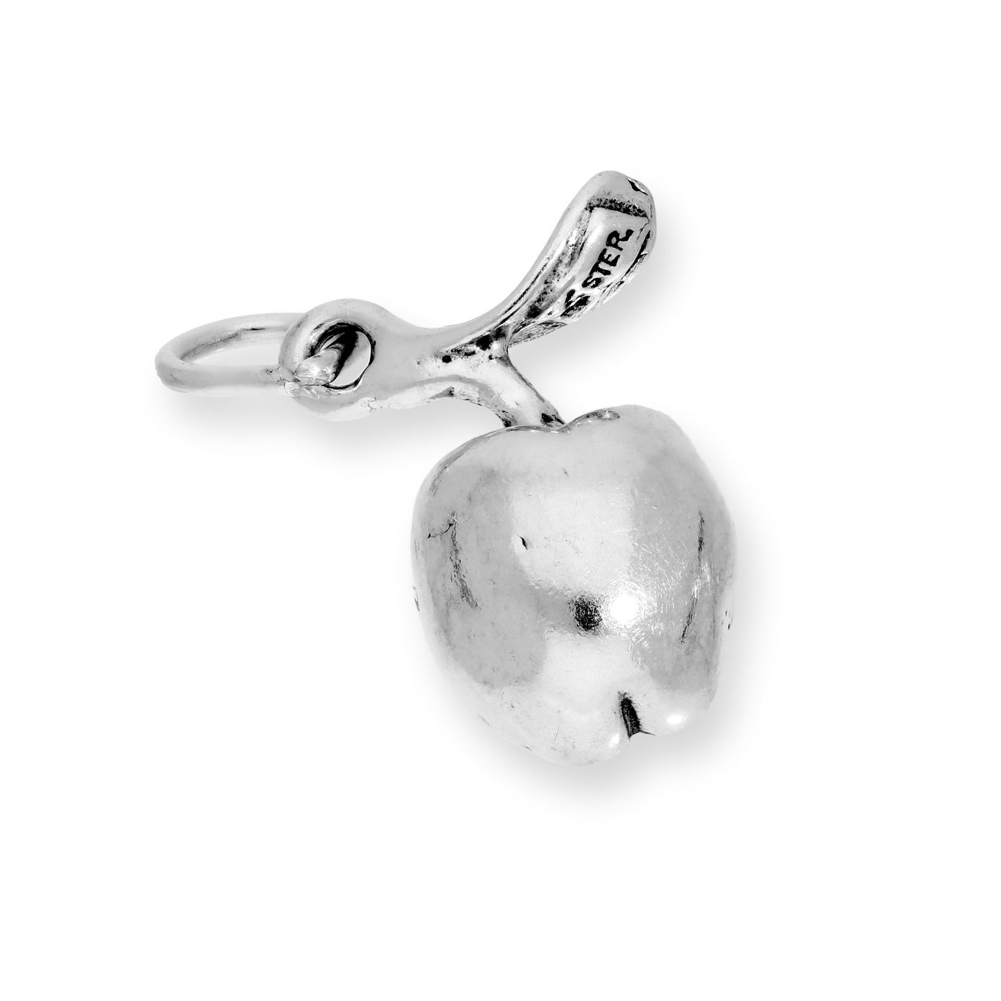 Sterling Silver Peach Charm