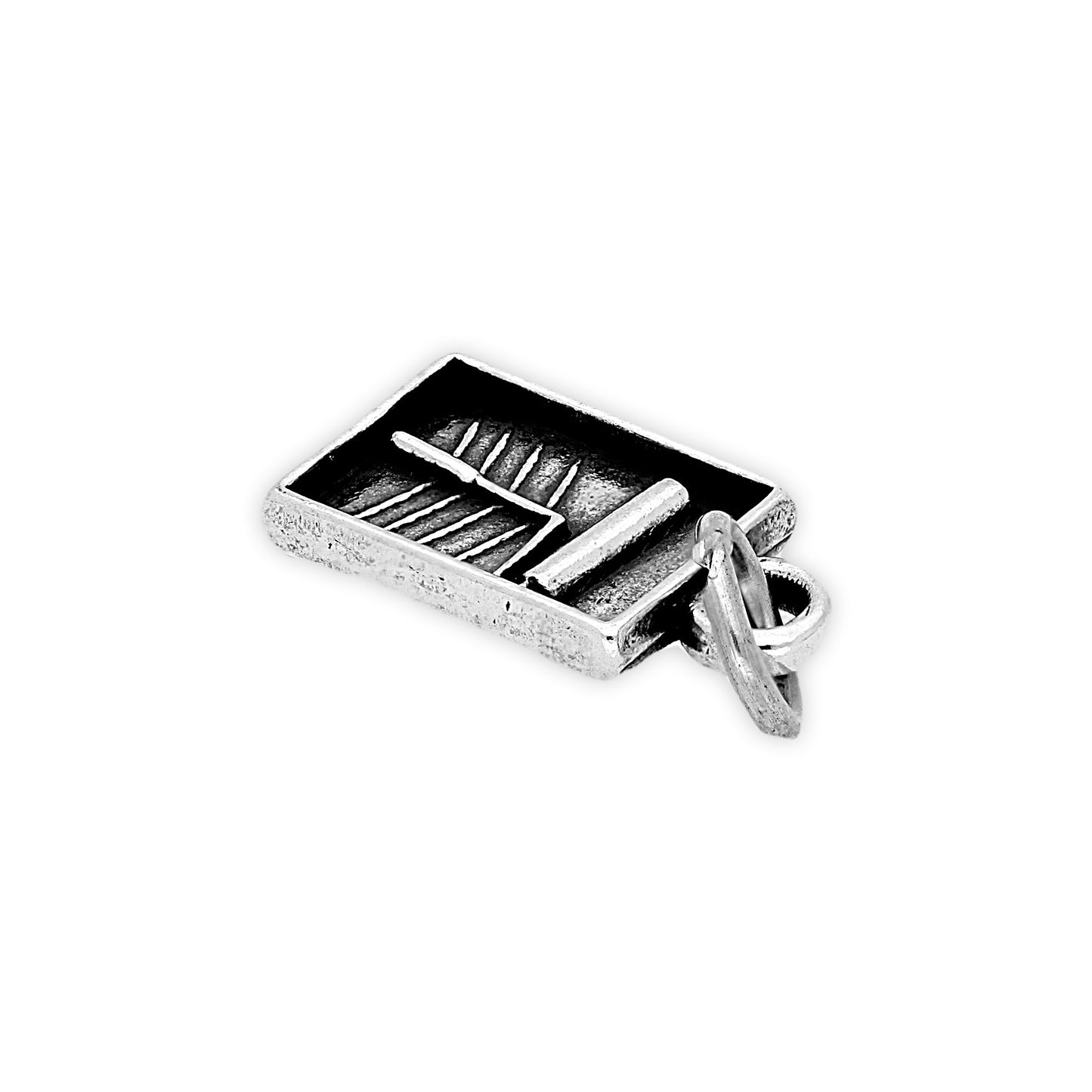 Sterling Silver Paint Roller and Brush Charm