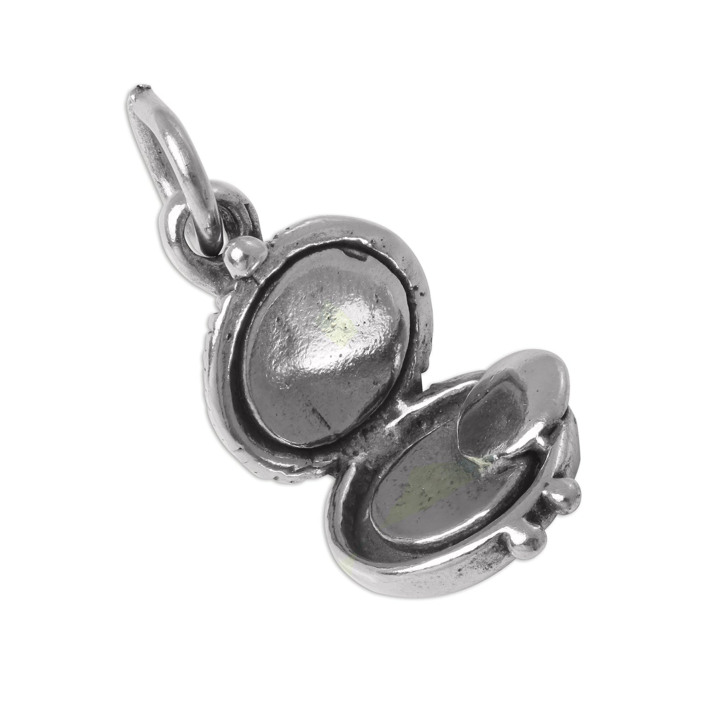 Sterling Silver 3D Make Up Compact Charm