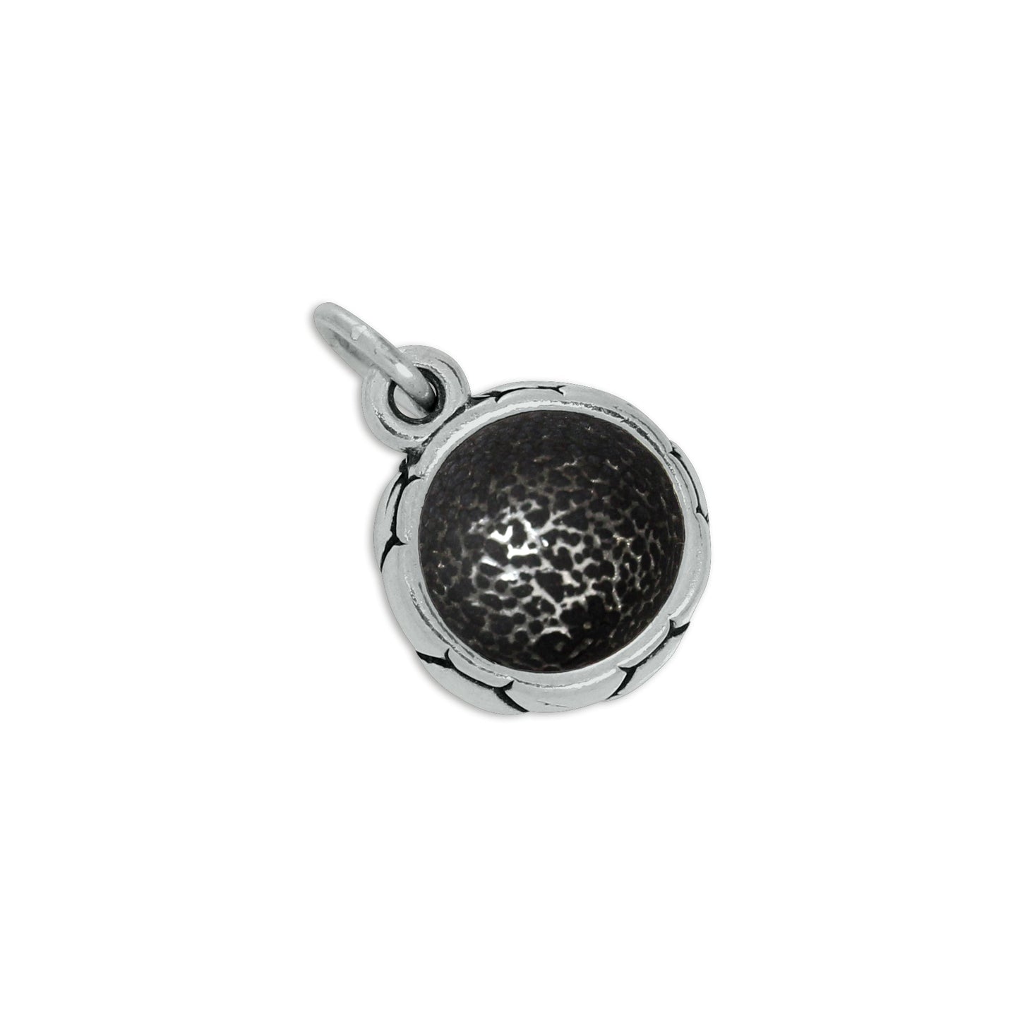 Sterling Silver Football Charm