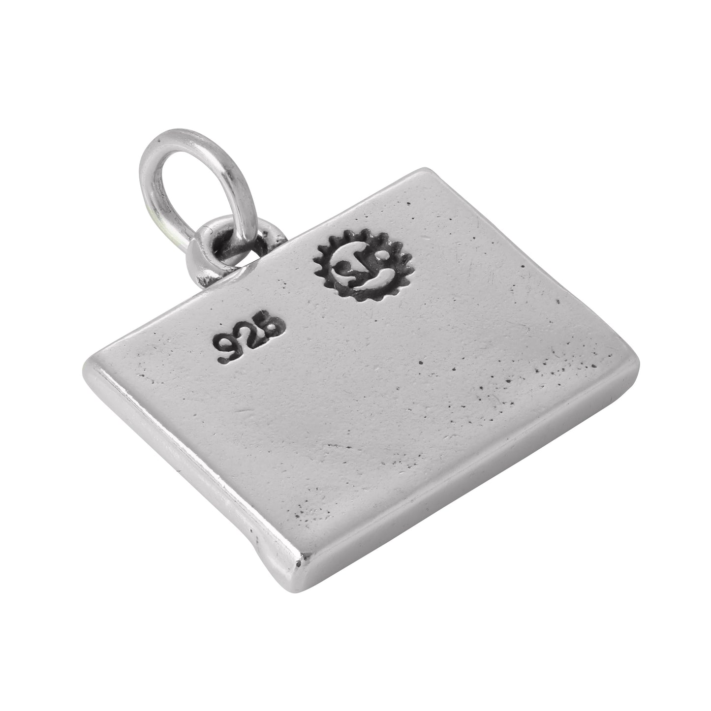 Sterling Silver Black Board Charm