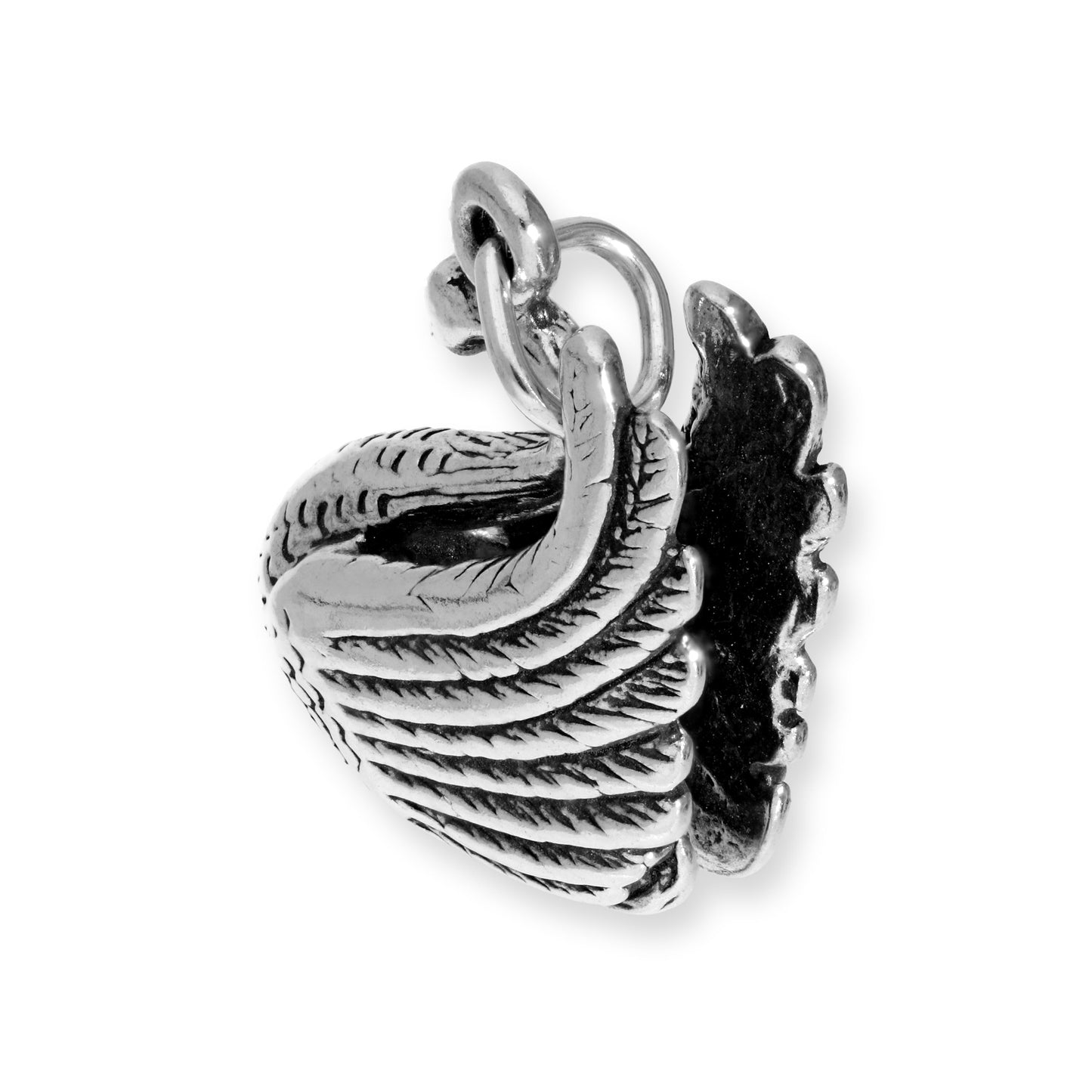 Sterling Silver Large Swan Charm