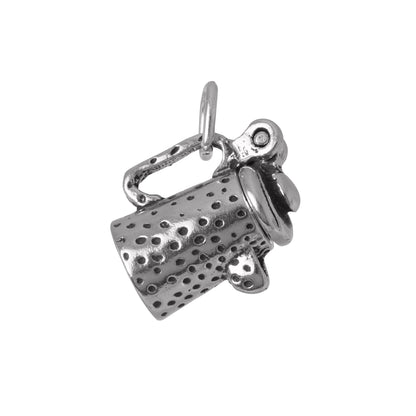Sterling Silver Coffee Pot Charm