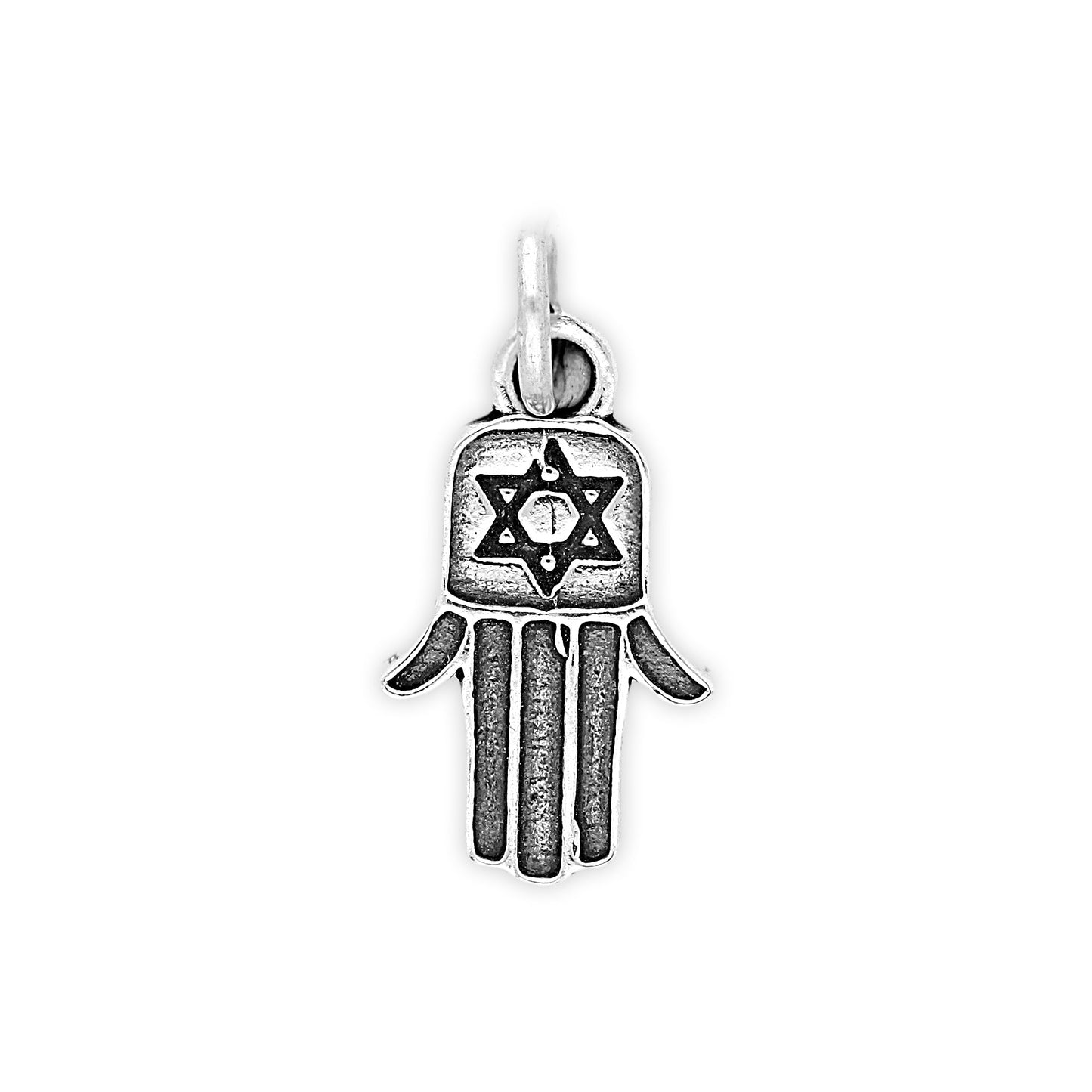 Sterling Silver Hamsa Hand Charm