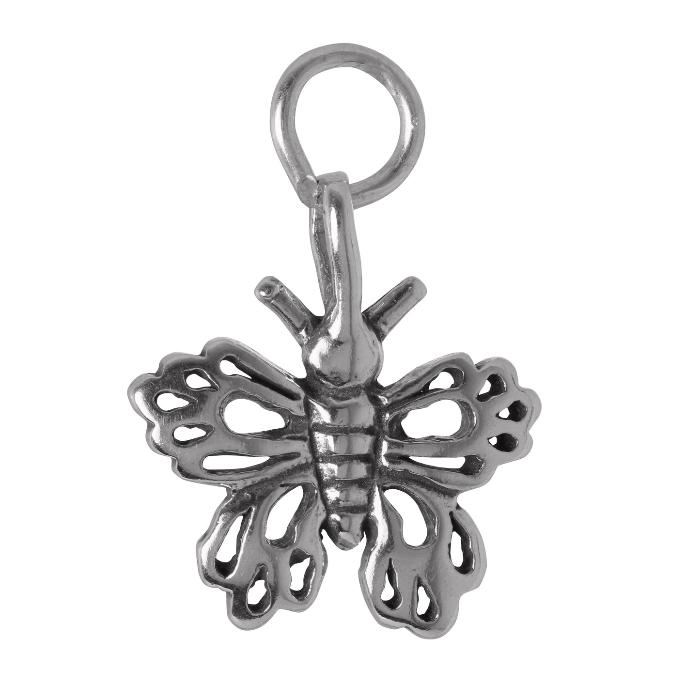 Sterling Silver Butterfly Charm
