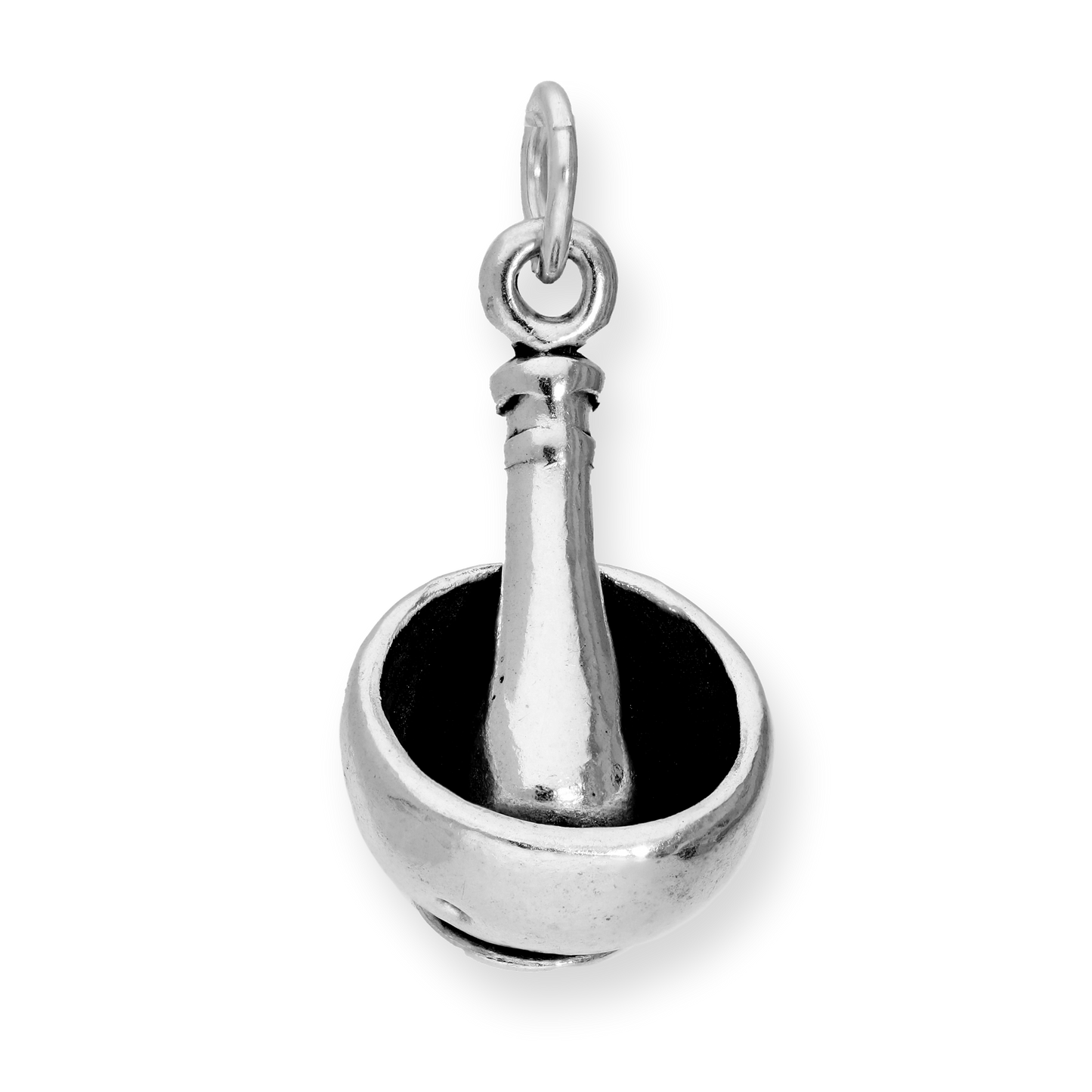 Sterling Silver Mortar and Pestle Charm