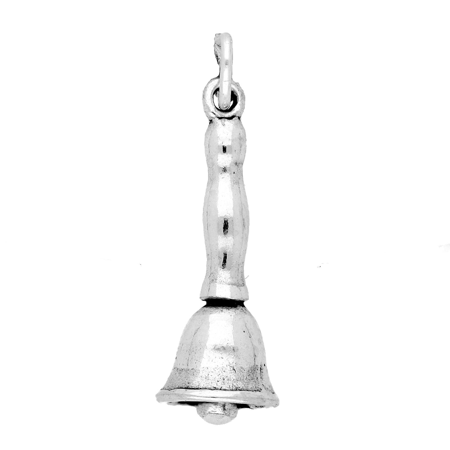 Sterling Silver School Bell Charm