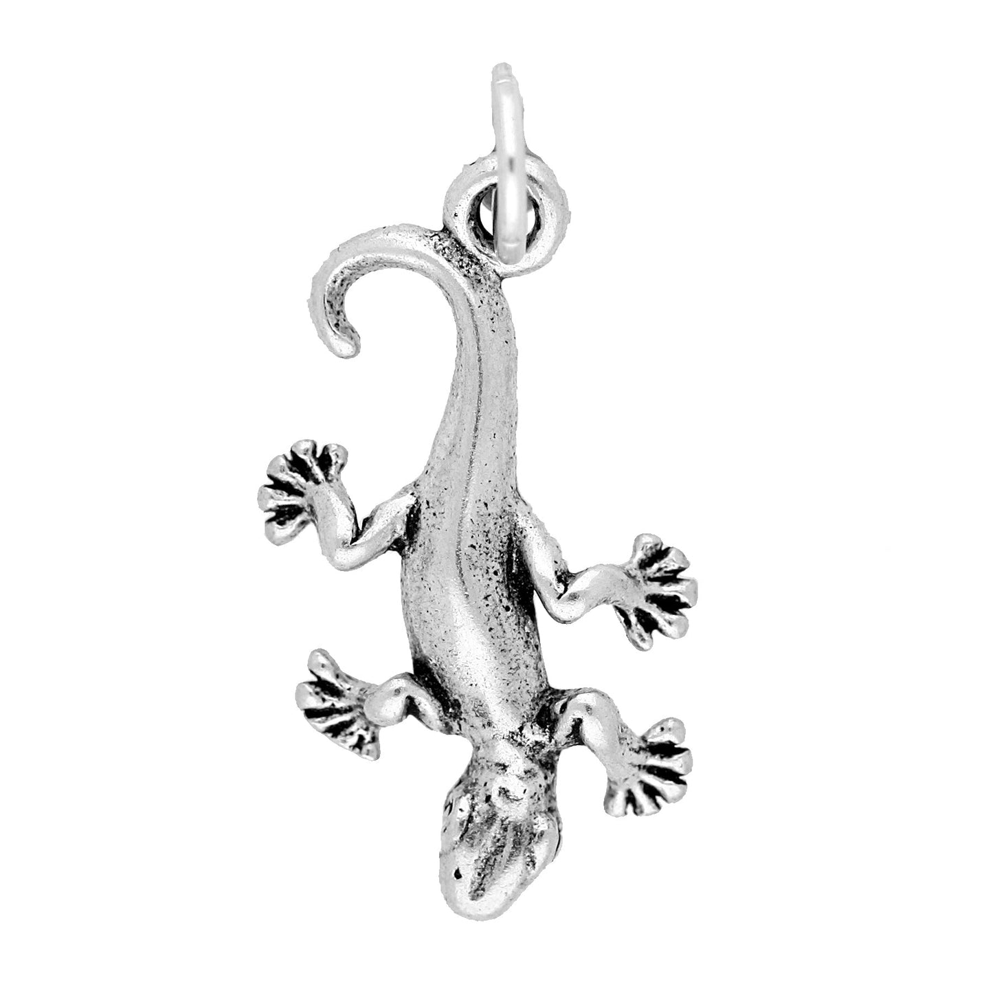 Sterling Silver Gecko Charm