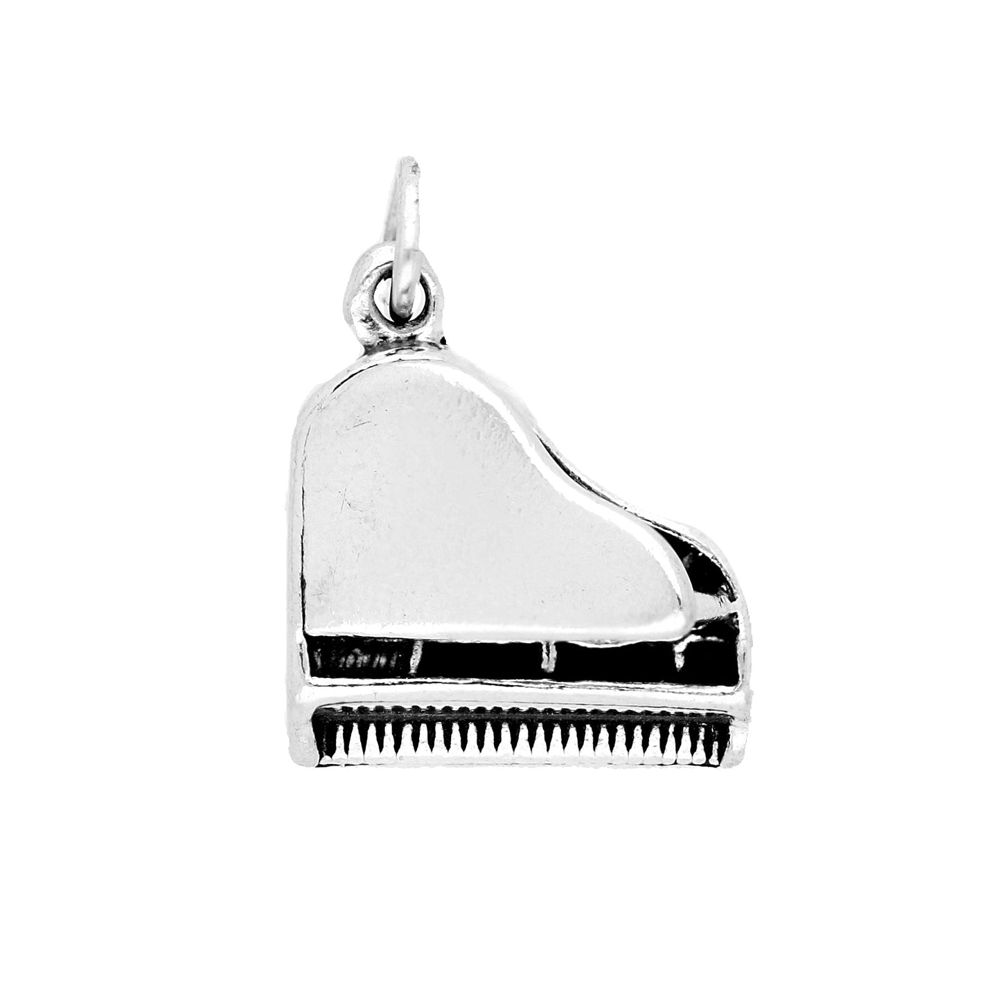 Sterling Silver Grand Piano Charm