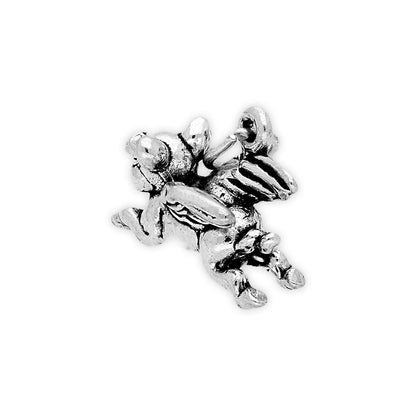Sterling Silver Flying Pig Charm