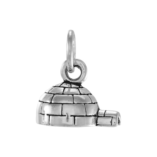 Sterling Silver Igloo Charm
