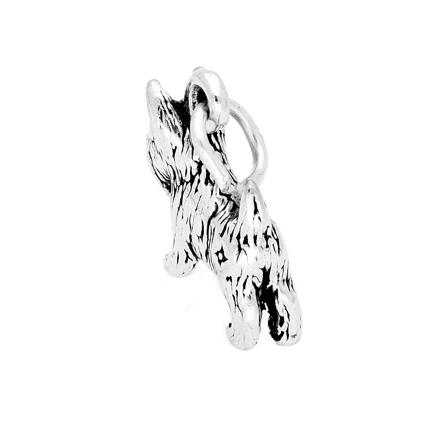 Sterling Silver Scottie Dog Charm