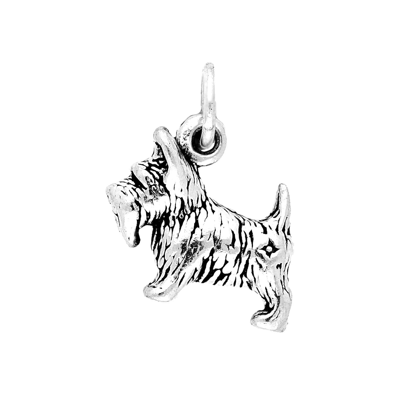 Sterling Silver Scottie Dog Charm