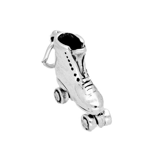 Sterling Silver Roller Skate Charm