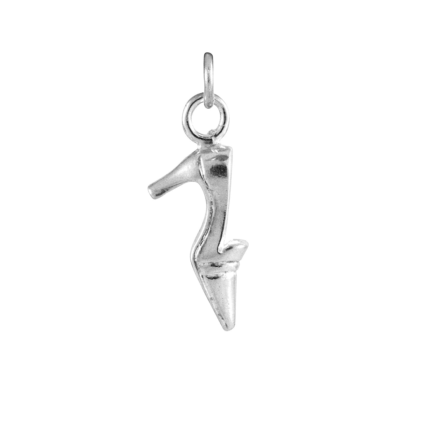 Sterling Silver Stiletto Shoe Charm
