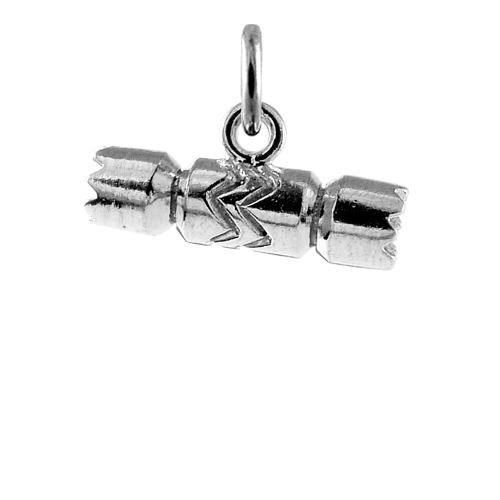 Sterling Silver Christmas Cracker Charm