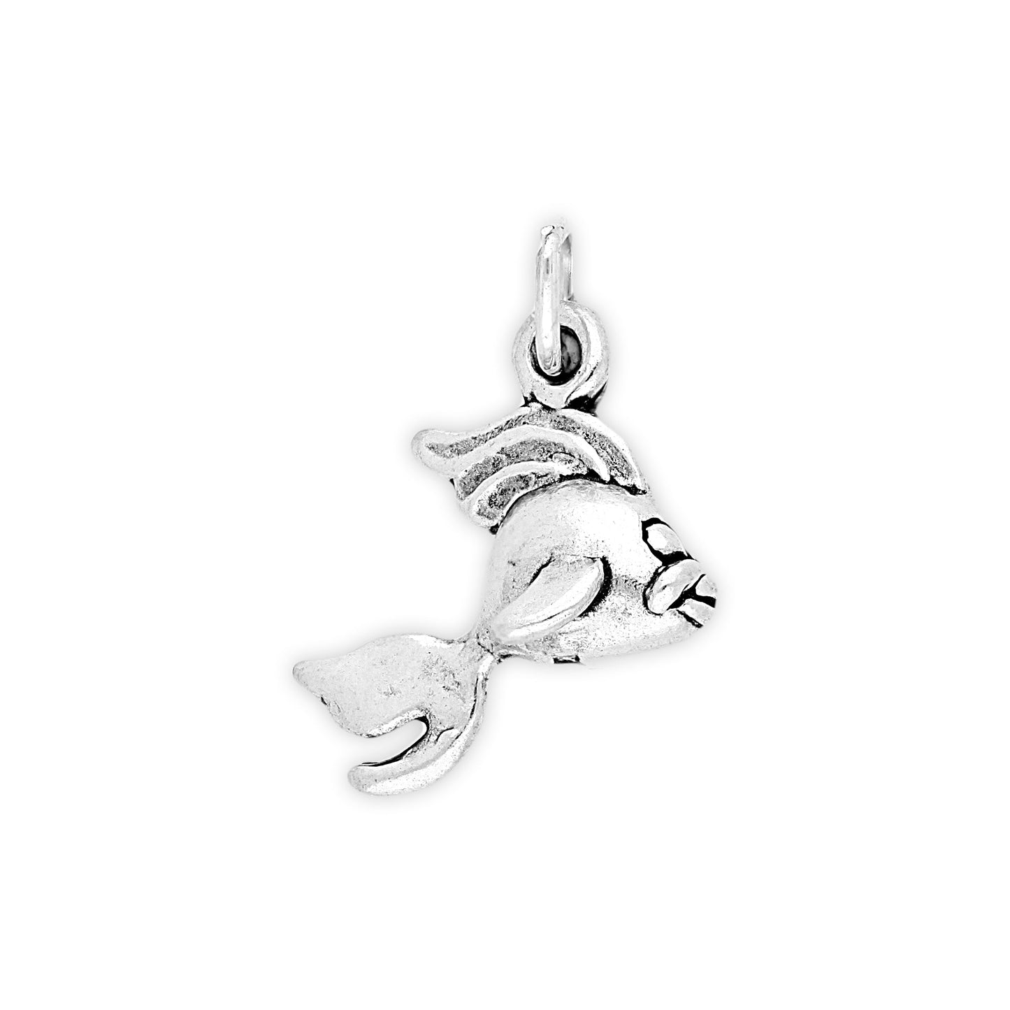 Sterling Silver Fantail Goldfish Charm