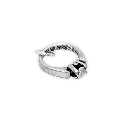 Sterling Silver Diamond Ring Charm