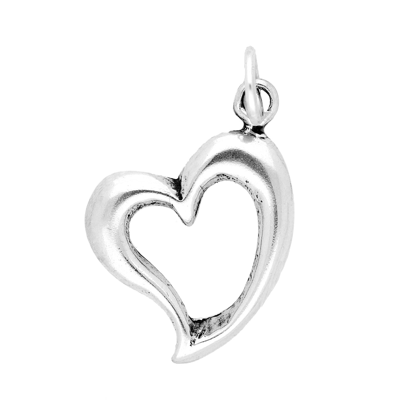 Sterling Silver Heart Charm