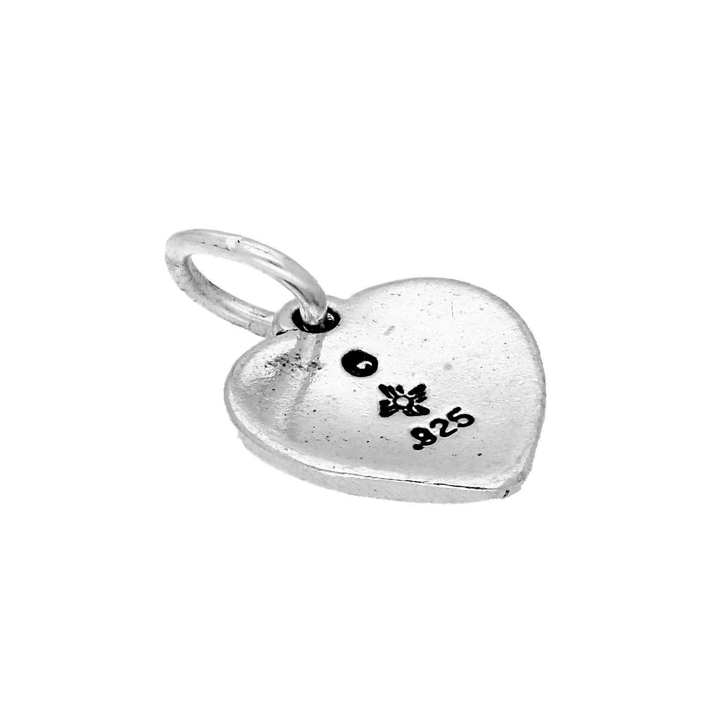 Sterling Silver Heart 'Forever Mine' Charm