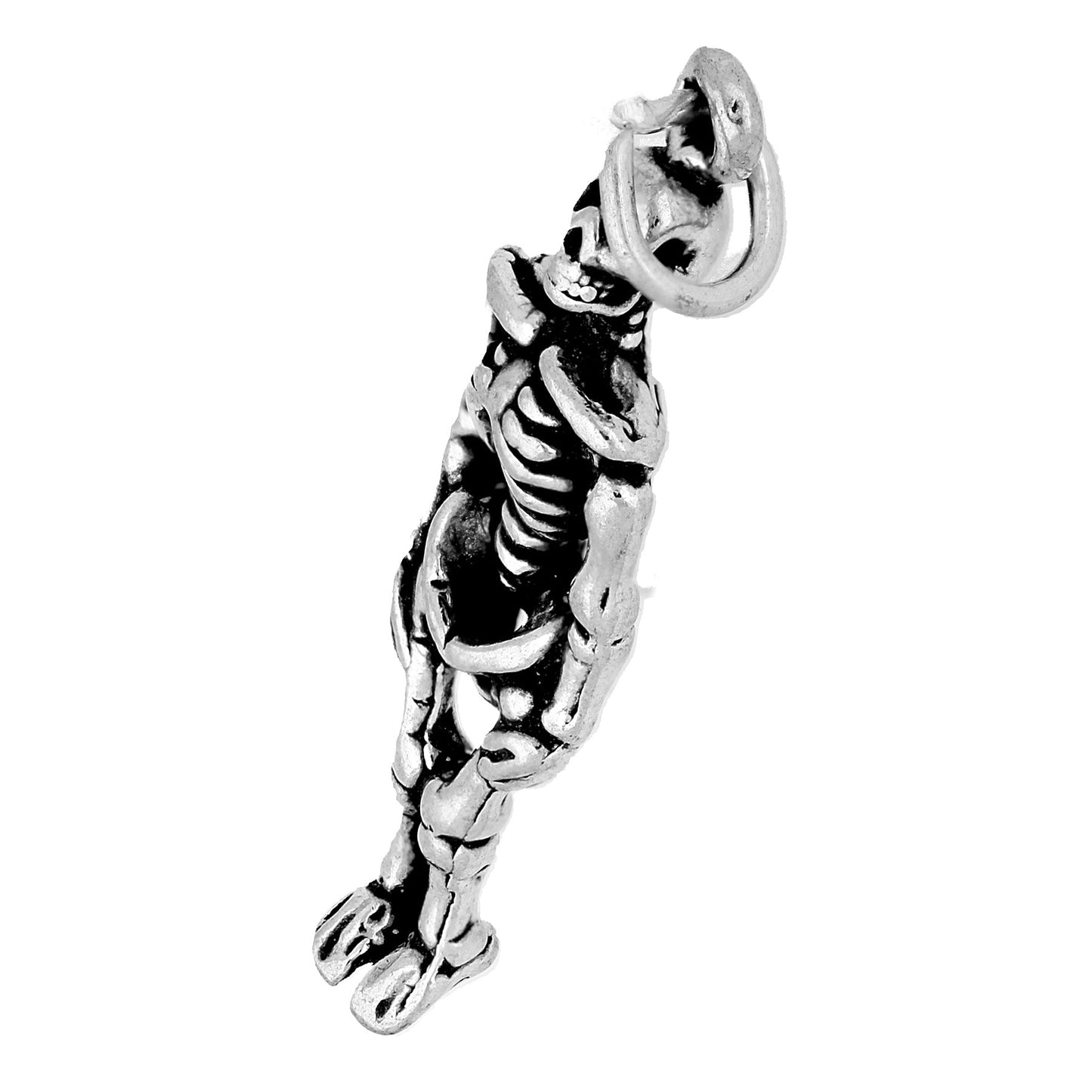 Sterling Silver Skeleton Charm