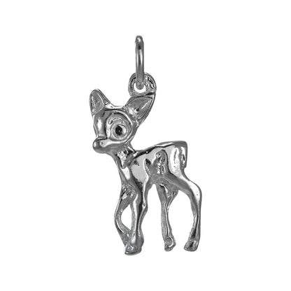 Sterling Silver Bambi Deer Charm